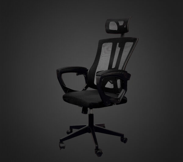 Silla de Oficina STRIG – Malla Ergonómica Negra