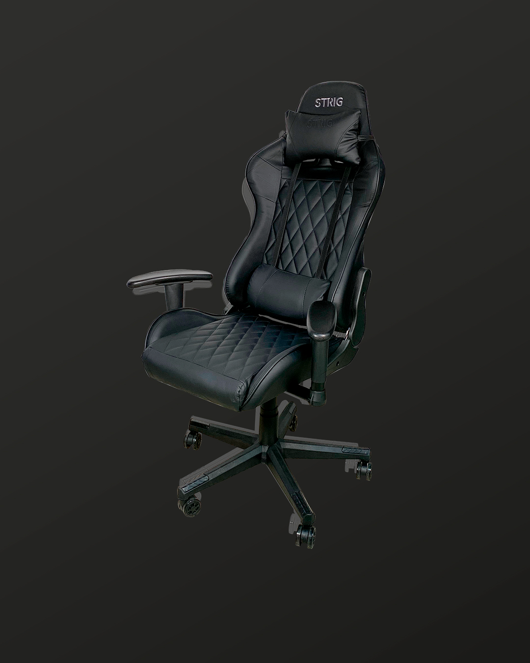 Silla Gaming Strig Color Negro Yy-8032 - Imagen 4