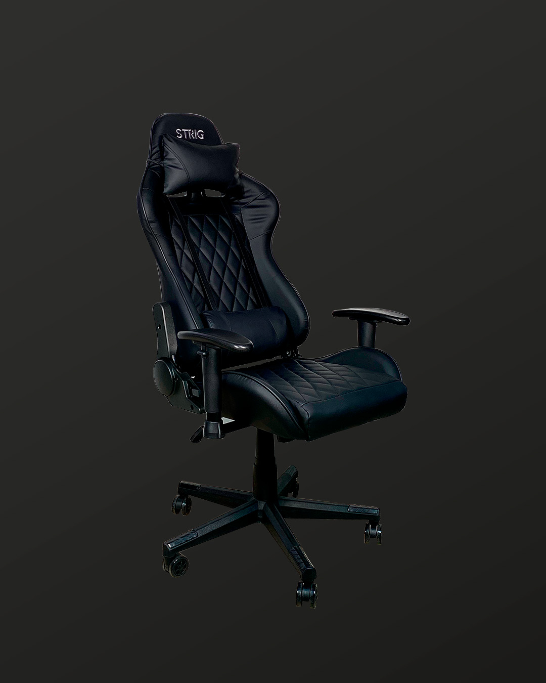 Silla Gaming Strig Color Negro Yy-8032 - Imagen 5