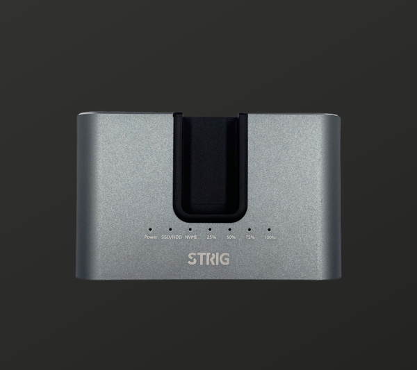 Clonador Lector de Discos STRIG NVMe y SATA 2.5" 3.5" USB (BS-HD01N)
