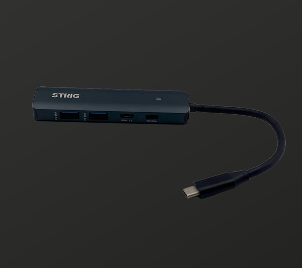 HUB STRIG USB (5 Puertos HDMI + USB A + USB C 4K) BS-HC506