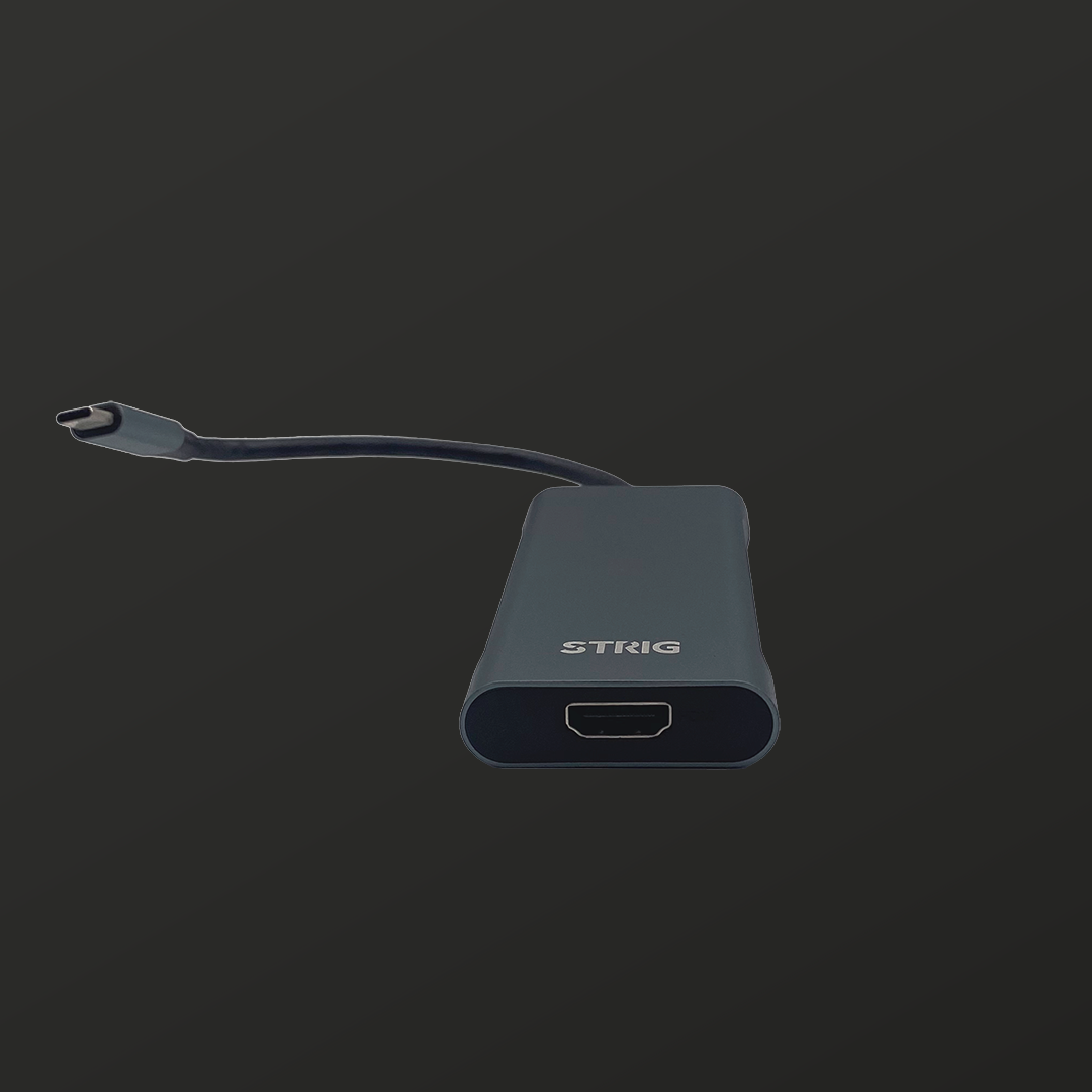 HUB STRIG USB C 7 en 1 HDMI 4K Card Reader (BS-HC701) - Imagen 3