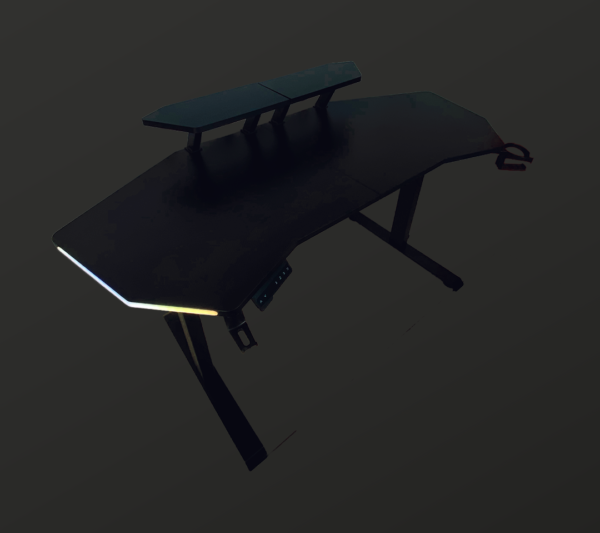 Mesa para Computador STRIG Gaming RGB Ajustable (HSMTK-2)